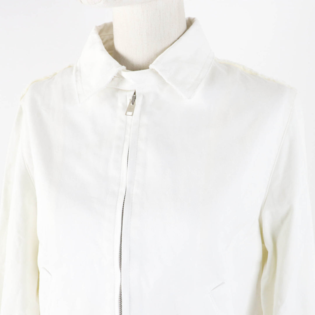 Excellent MADISONBLUE Jacket COMPACT DRIZZLER white cotton Women S MB231-1002