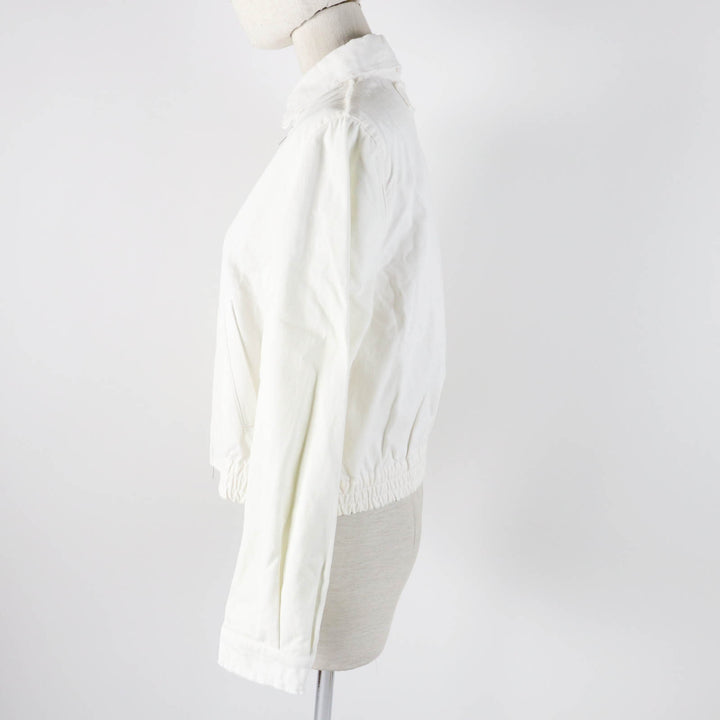 Excellent MADISONBLUE Jacket COMPACT DRIZZLER white cotton Women S MB231-1002