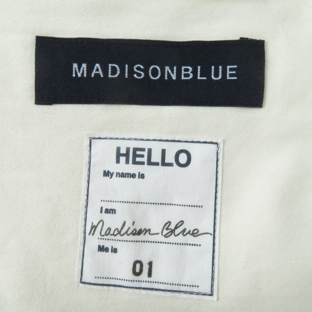 Excellent MADISONBLUE Jacket COMPACT DRIZZLER white cotton Women S MB231-1002