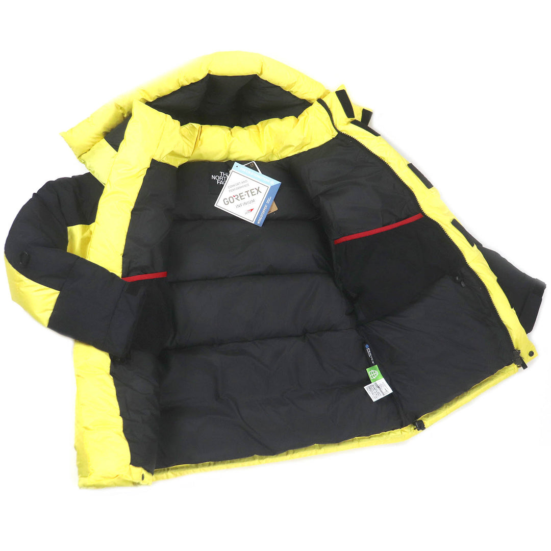 Pristine THE NORTH FACE Down jacket Him Down Parka Yellow Tail Nylon mens XS ND92031