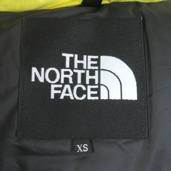 Pristine THE NORTH FACE Down jacket Him Down Parka Yellow Tail Nylon mens XS ND92031