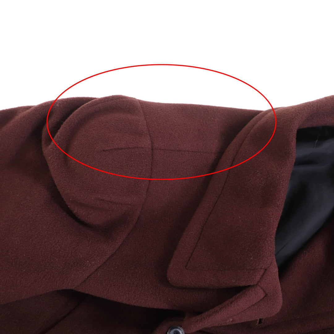 Very Good Jean Paul Gaultier FEMM coat Belted double-breasted Brown wool Women 40