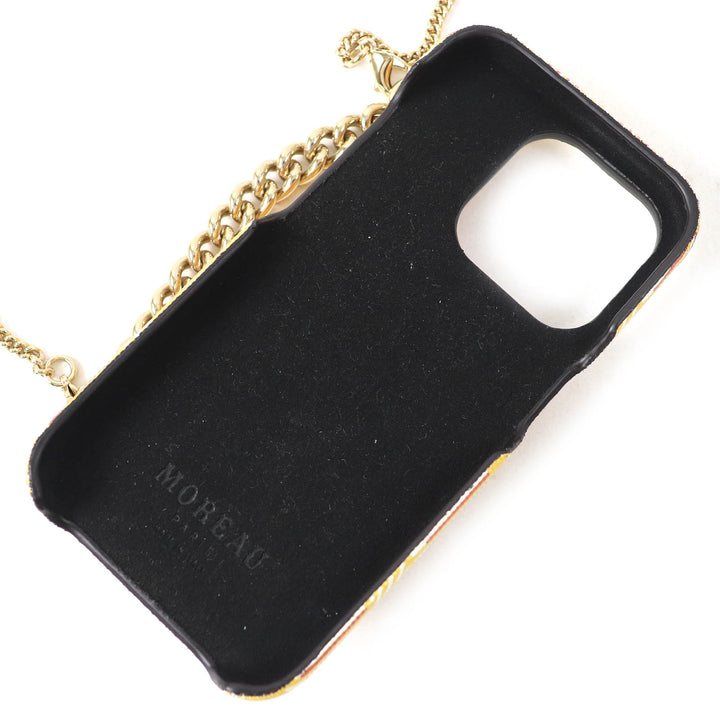 Excellent MOREAU PARIS iPhone case ORIGAMI CHAIN smartphone case Women