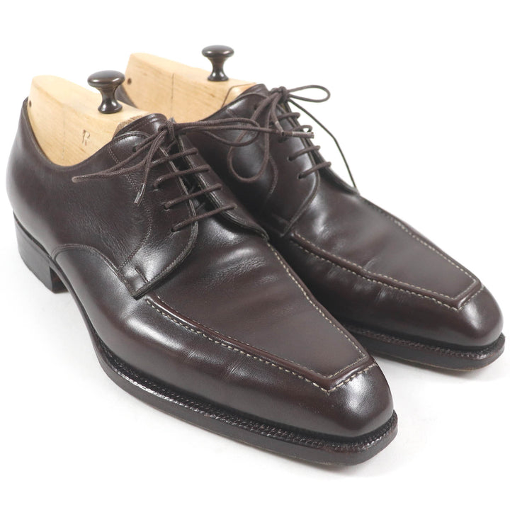 Great Roberto Ugolini VASS Leather shoes Dress shoes Dark brown leather mens 41