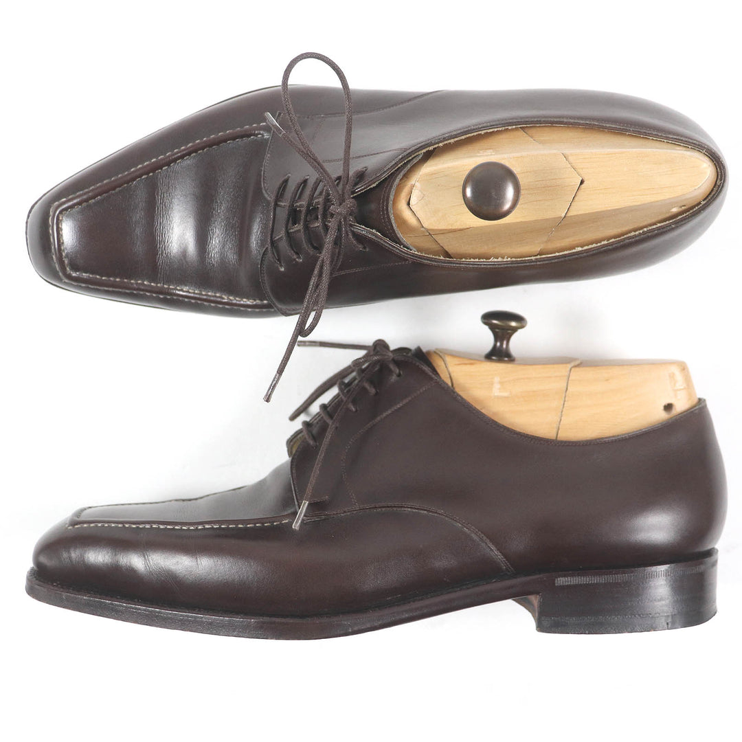 Great Roberto Ugolini VASS Leather shoes Dress shoes Dark brown leather mens 41