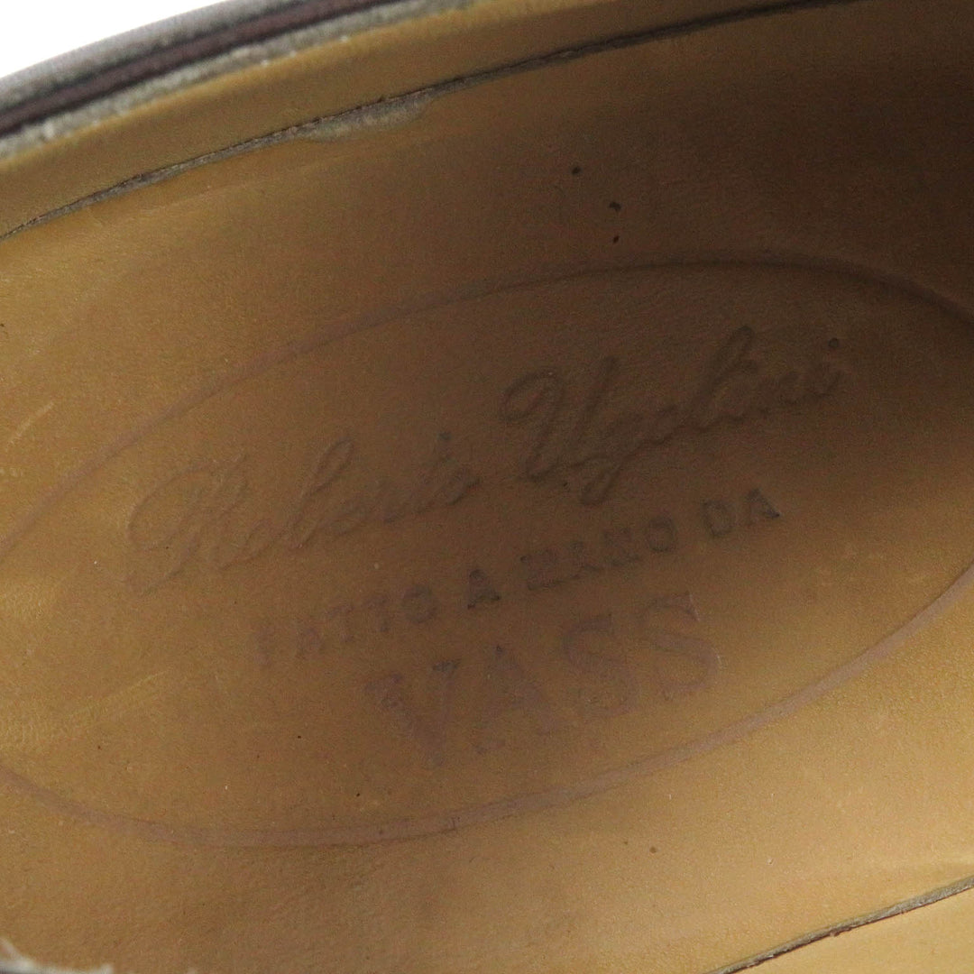 Great Roberto Ugolini VASS Leather shoes Dress shoes Dark brown leather mens 41