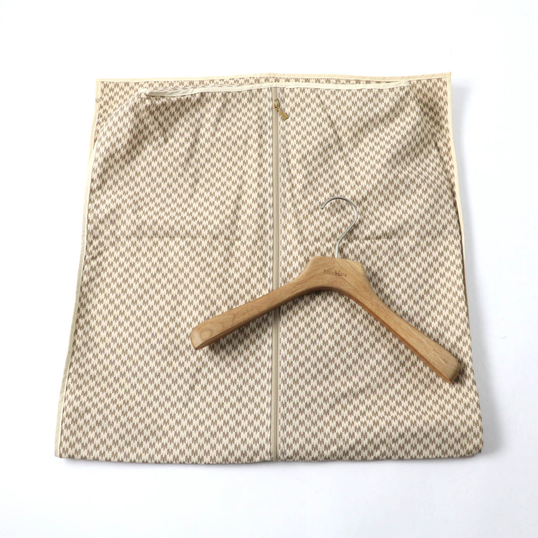 Great Max Mara coat White Tag 50th Anniversary Limited Edition Logo Button Double Breasted Long beige wool Women 38