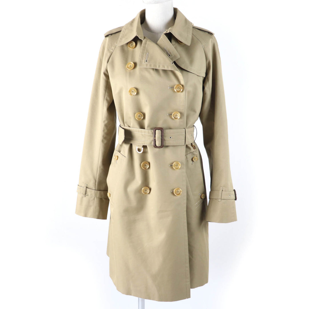 Excellent mastermind JAPAN Aquascutum trench coat cashmere blend with wool liner Women 8