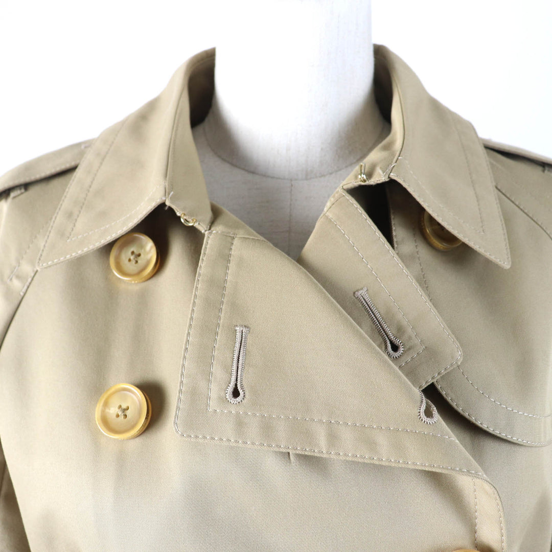 Excellent mastermind JAPAN Aquascutum trench coat cashmere blend with wool liner Women 8