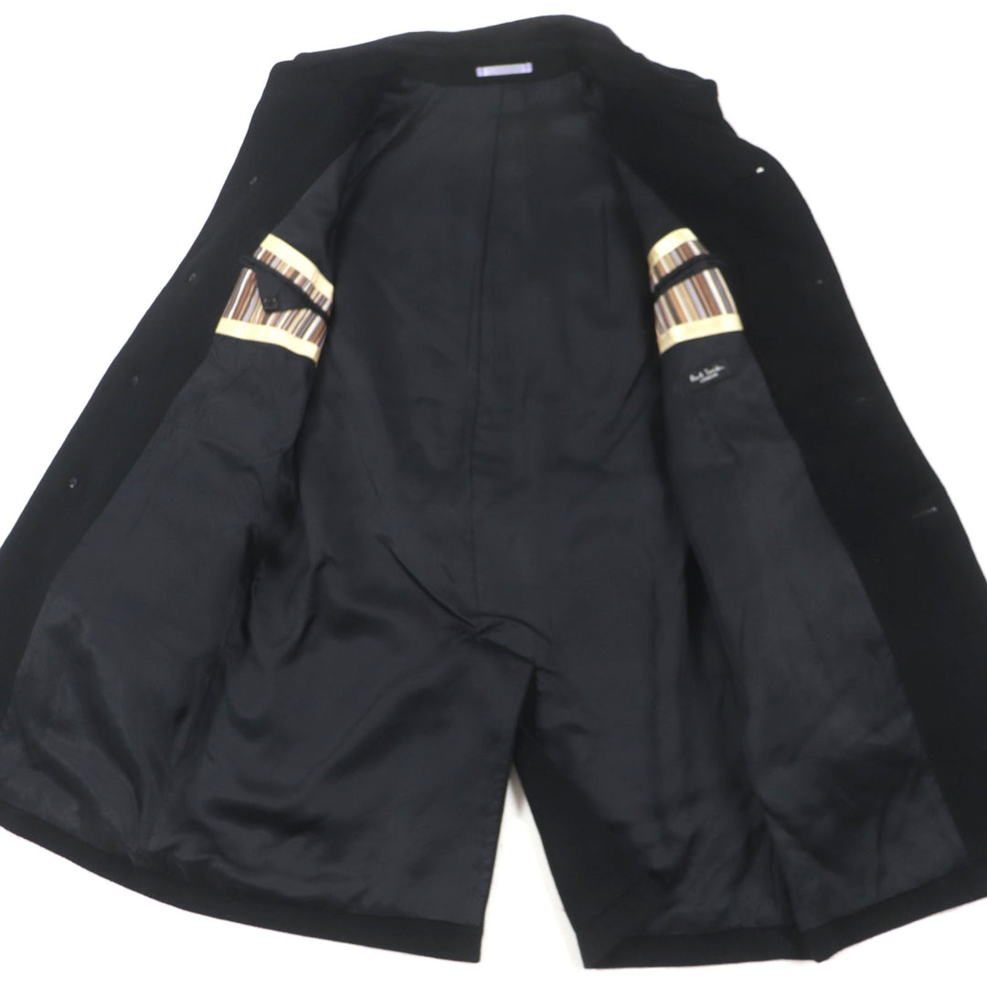 Great Paul Smith LONDON trench coat black Angola mens M