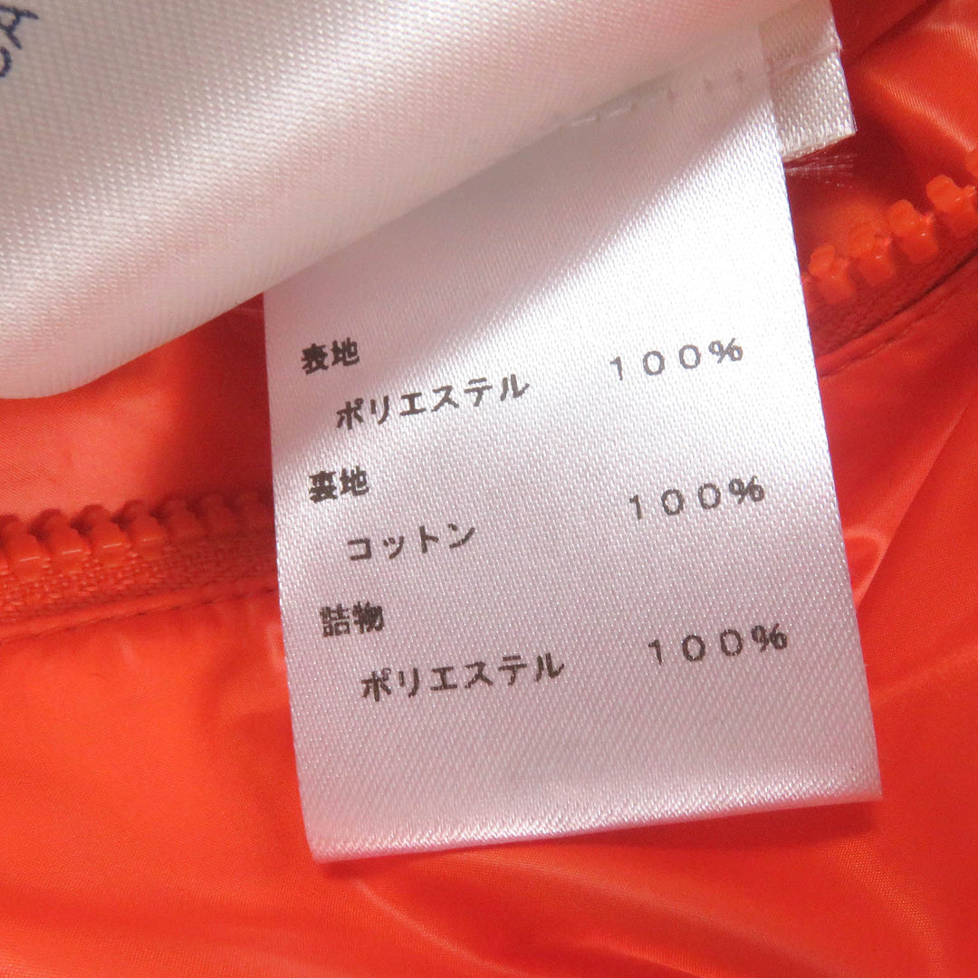 LOUIS VUITTON Blouson LV SE Monogram Flower Quilting Orange polyester mens 48