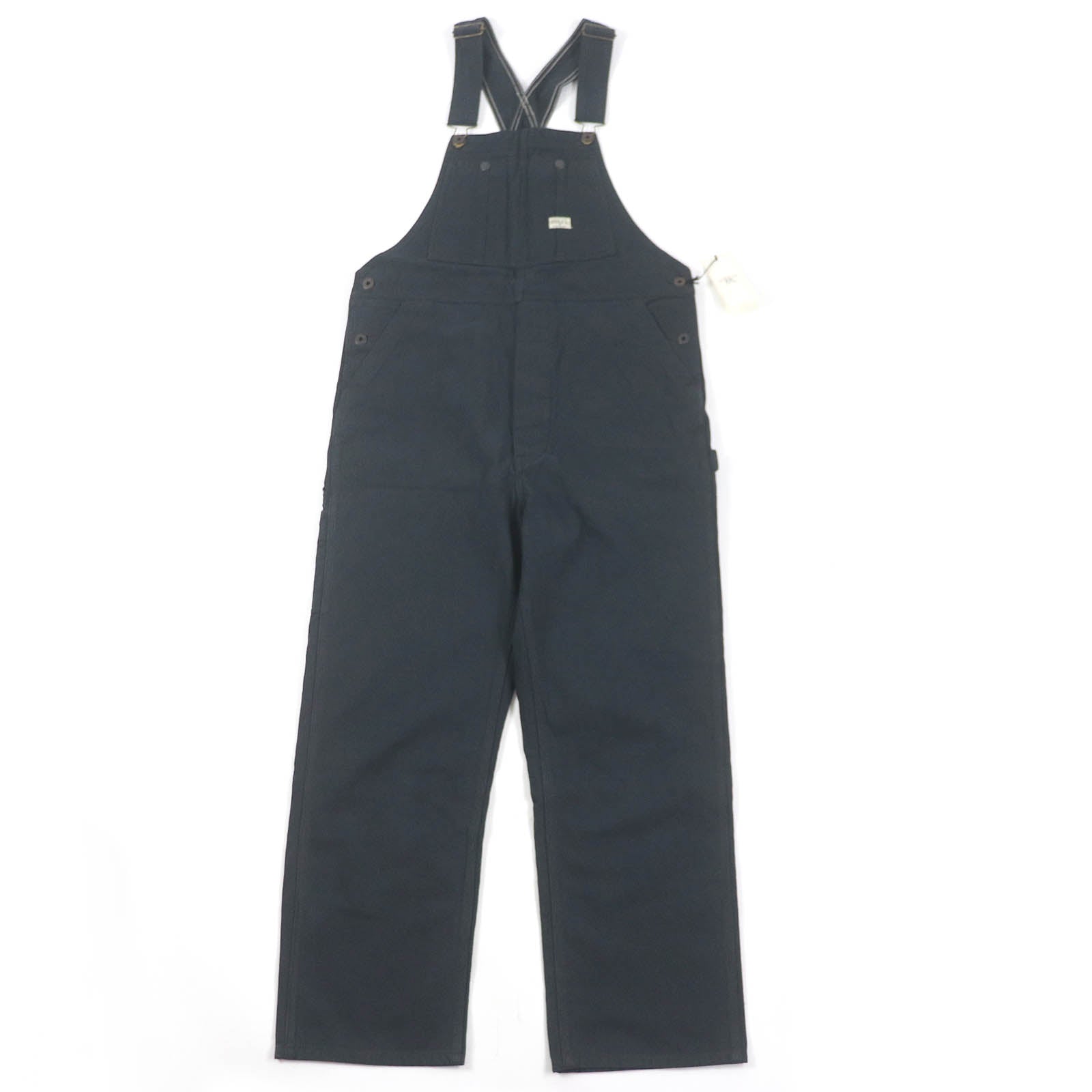 Pristine RRL Overall Ralph Lauren denim overalls black cotton mens