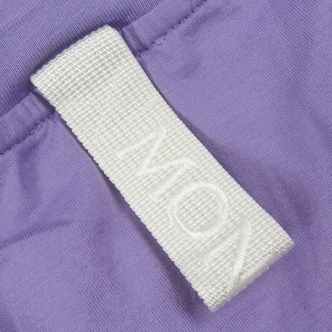 Pristine MONCLER GENIUS 2 T-shirt T-SHIRT GIROCOLLO Print design purple mens S