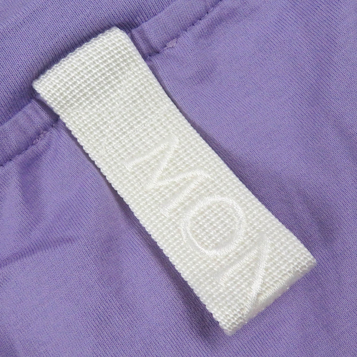 Pristine MONCLER GENIUS 2 T-shirt T-SHIRT GIROCOLLO Print design purple mens S