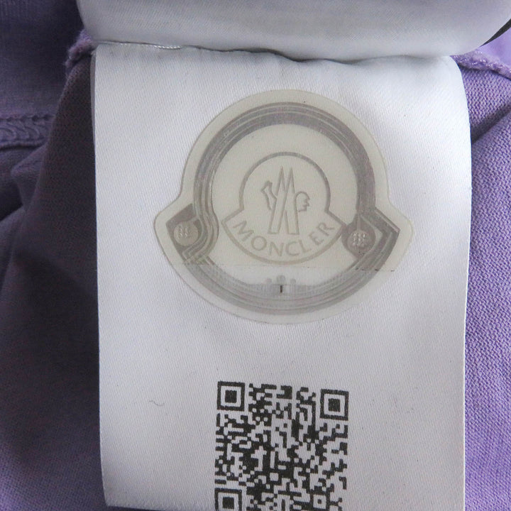 Pristine MONCLER GENIUS 2 T-shirt T-SHIRT GIROCOLLO Print design purple mens S