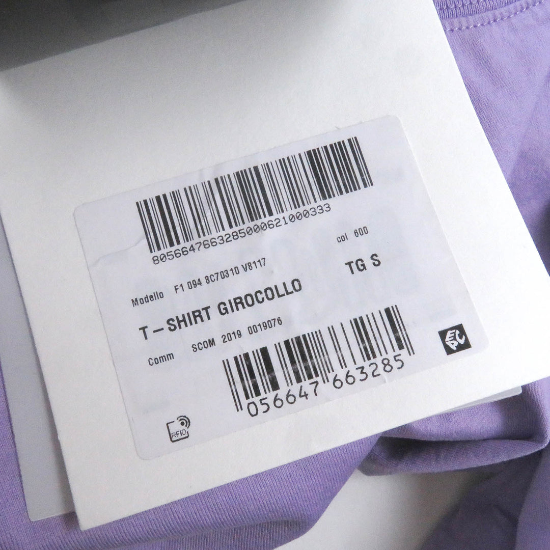 Pristine MONCLER GENIUS 2 T-shirt T-SHIRT GIROCOLLO Print design purple mens S
