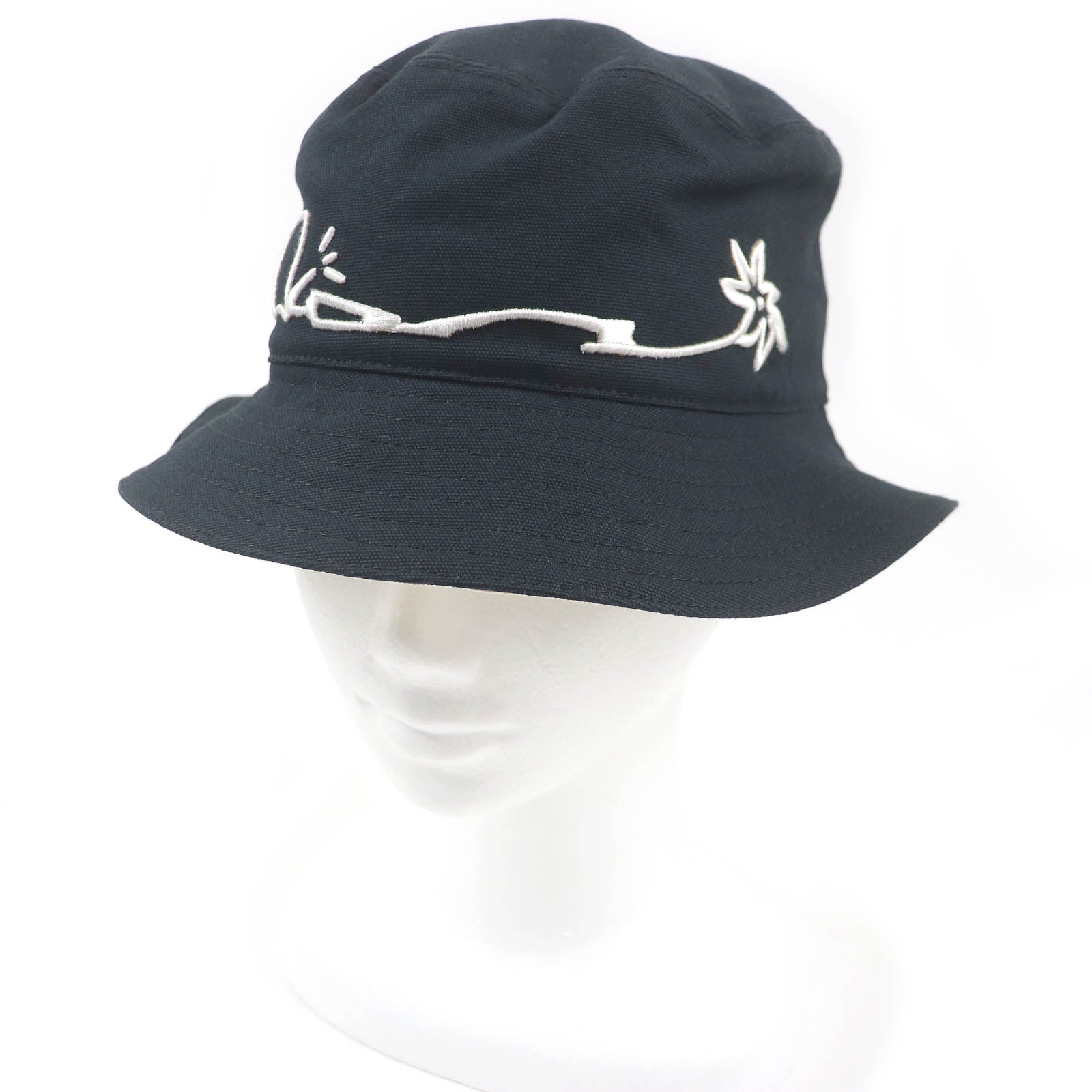 Excellent DIOR×Cactus Jack hat Travis Scott Bucket Hat Black M