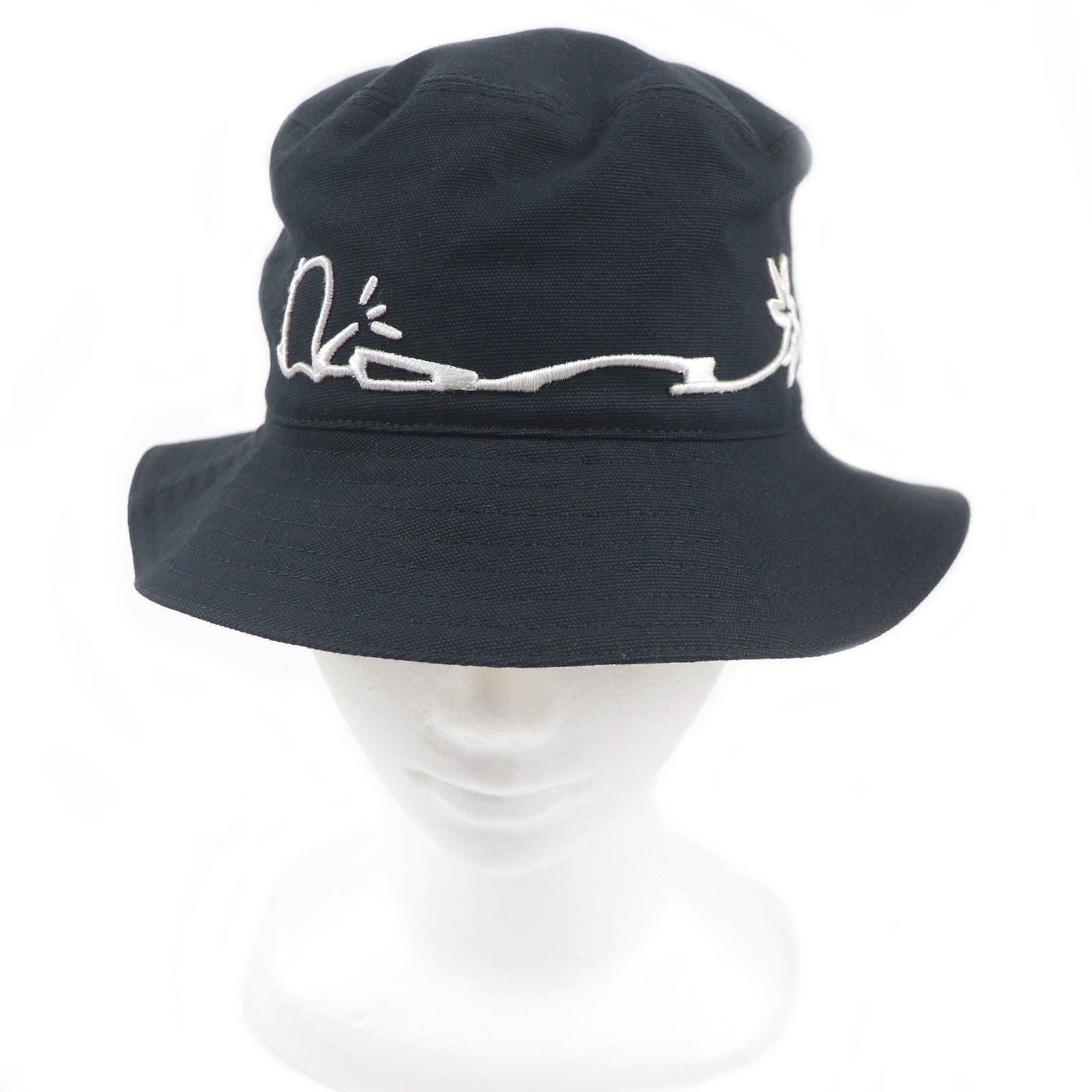 Excellent DIOR×Cactus Jack hat Travis Scott Bucket Hat Black M