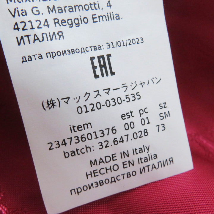 Excellent Max Mara poncho TEDDY BEAR Cape/ shocking pink alpaca 23473601376