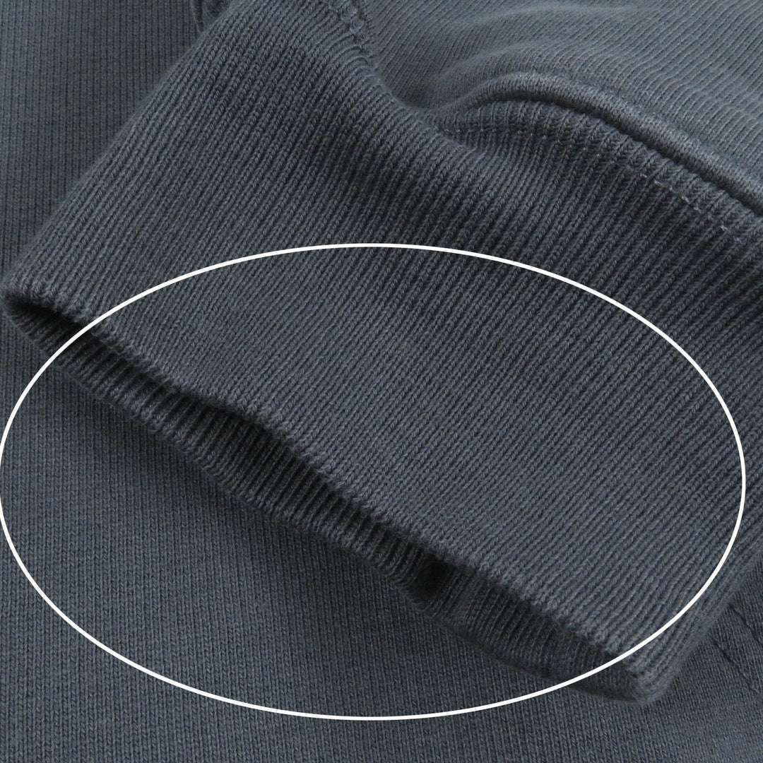 Great BALENCIAGA hoodie Campaign logo embroidery gray cotton mens S 578135