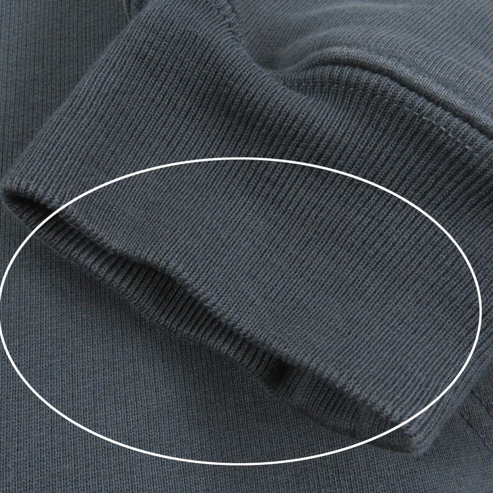 Great BALENCIAGA hoodie Campaign logo embroidery gray cotton mens S 578135