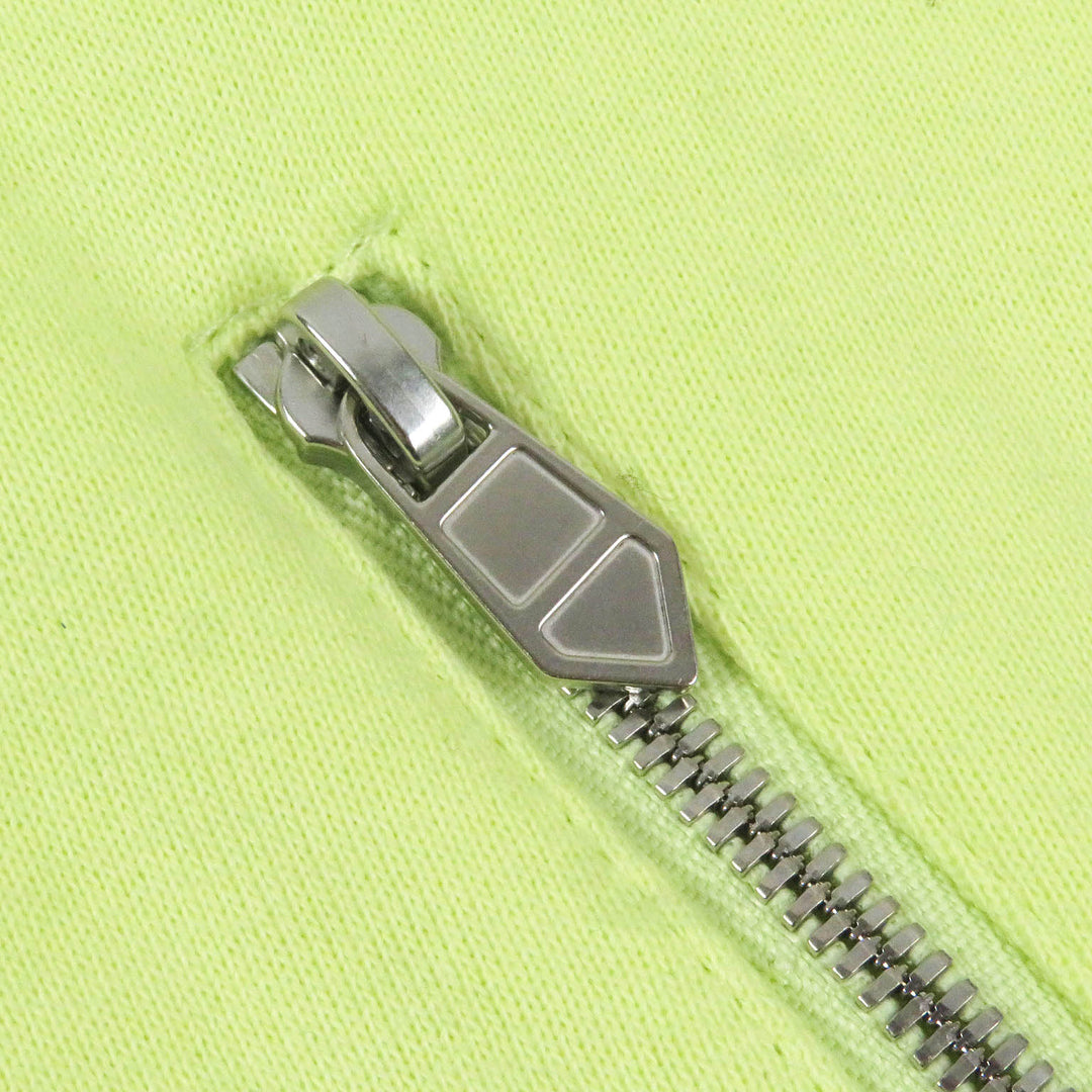 Pristine HERMES Blouson Chevaux en Symetrie Horse logo patch Light green