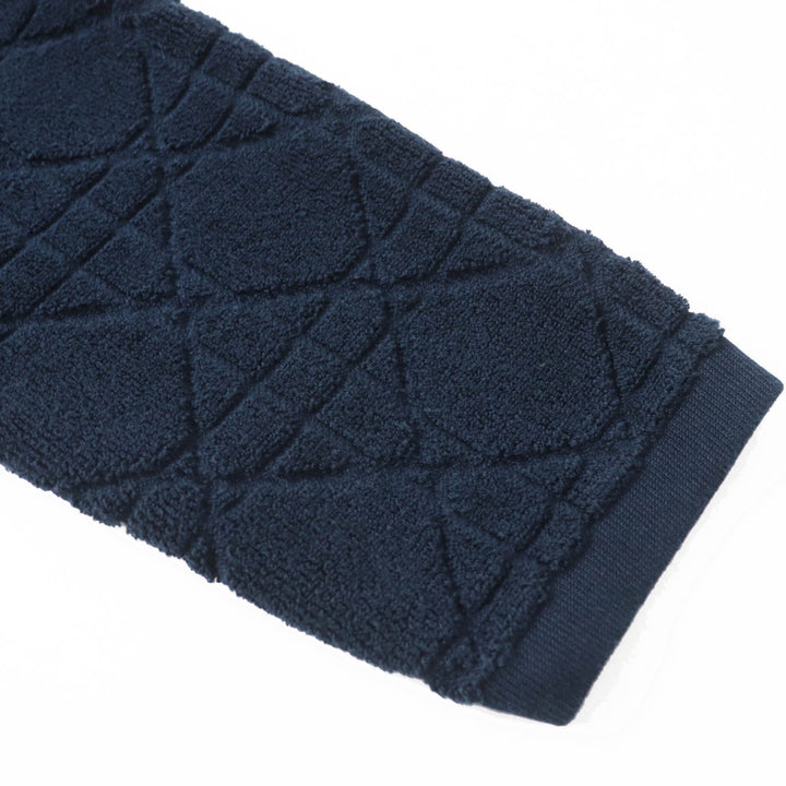 Great Christian Dior Parker Canage Pile fabric pullover Dark navy XS 214587AM715