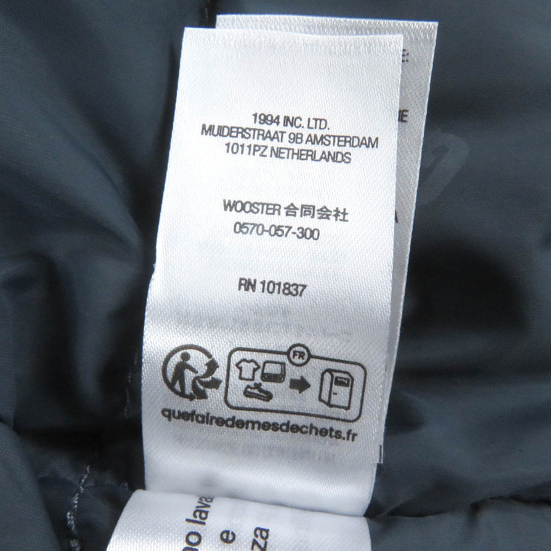 Great Supreme Down jacket Leather 700-Fill Down Parka green Sheep leather mens S