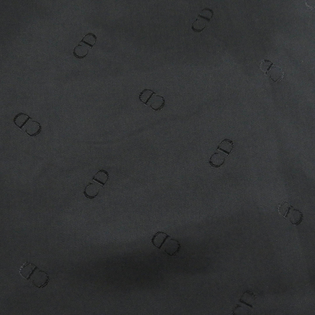 Great DIOR Chester coat Roller Coaster Buckle black cotton mens 44 993C307A4517