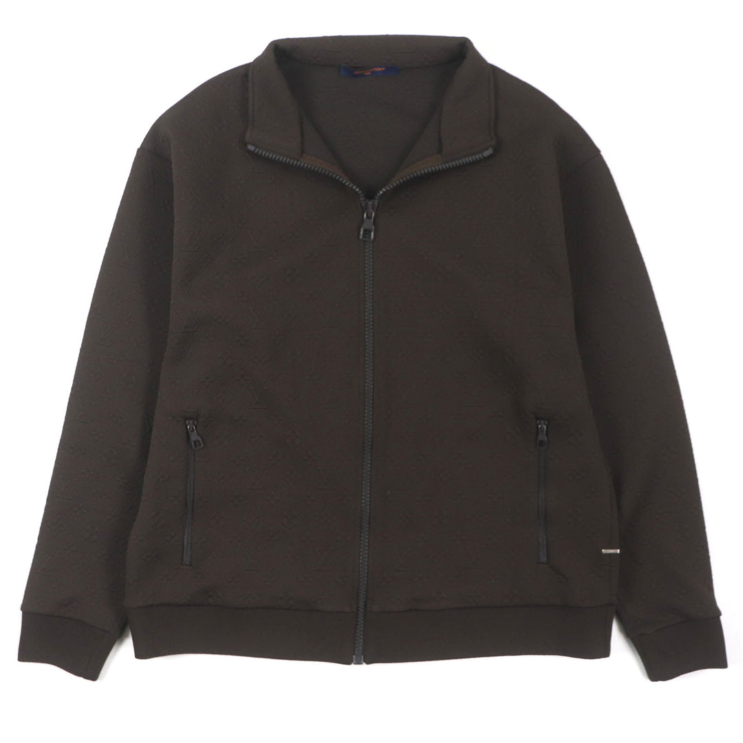 LOUIS VUITTON Track jacket Dark brown polyester mens XXL HJY45W