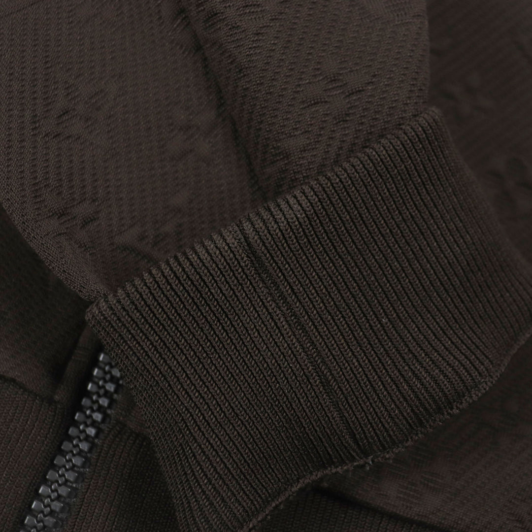 LOUIS VUITTON Track jacket Dark brown polyester mens XXL HJY45W