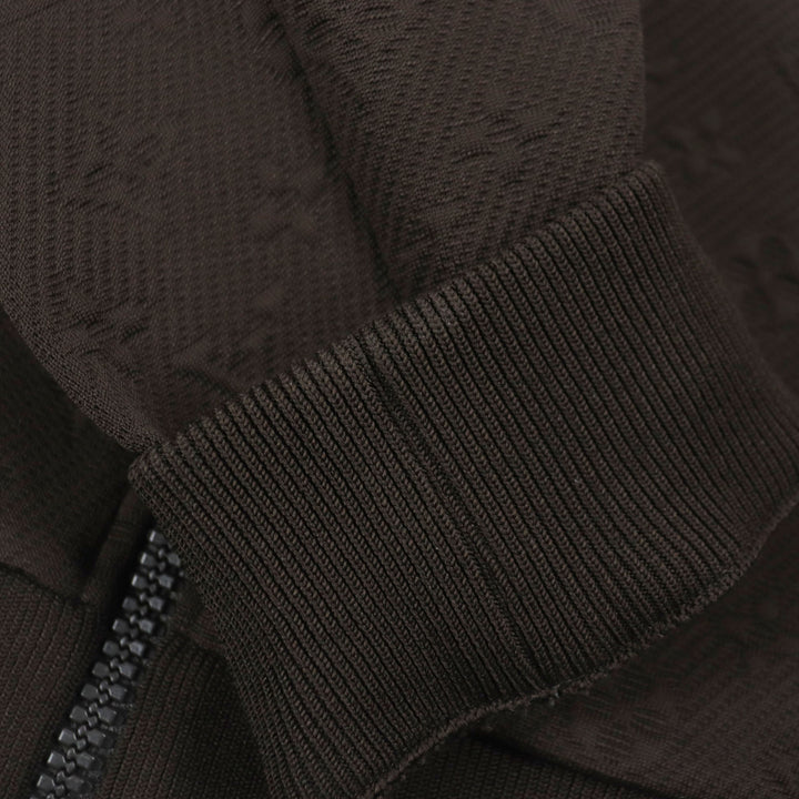 LOUIS VUITTON Track jacket Dark brown polyester mens XXL HJY45W