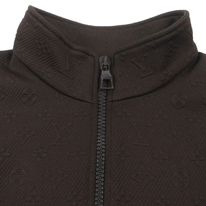 LOUIS VUITTON Track jacket Dark brown polyester mens XXL HJY45W