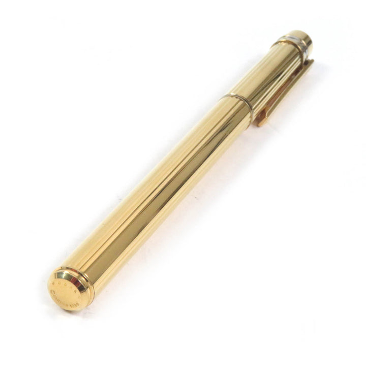 Excellent Cartier fountain pen PANTHERE Must de Cartier Cap Type Gold silver18K