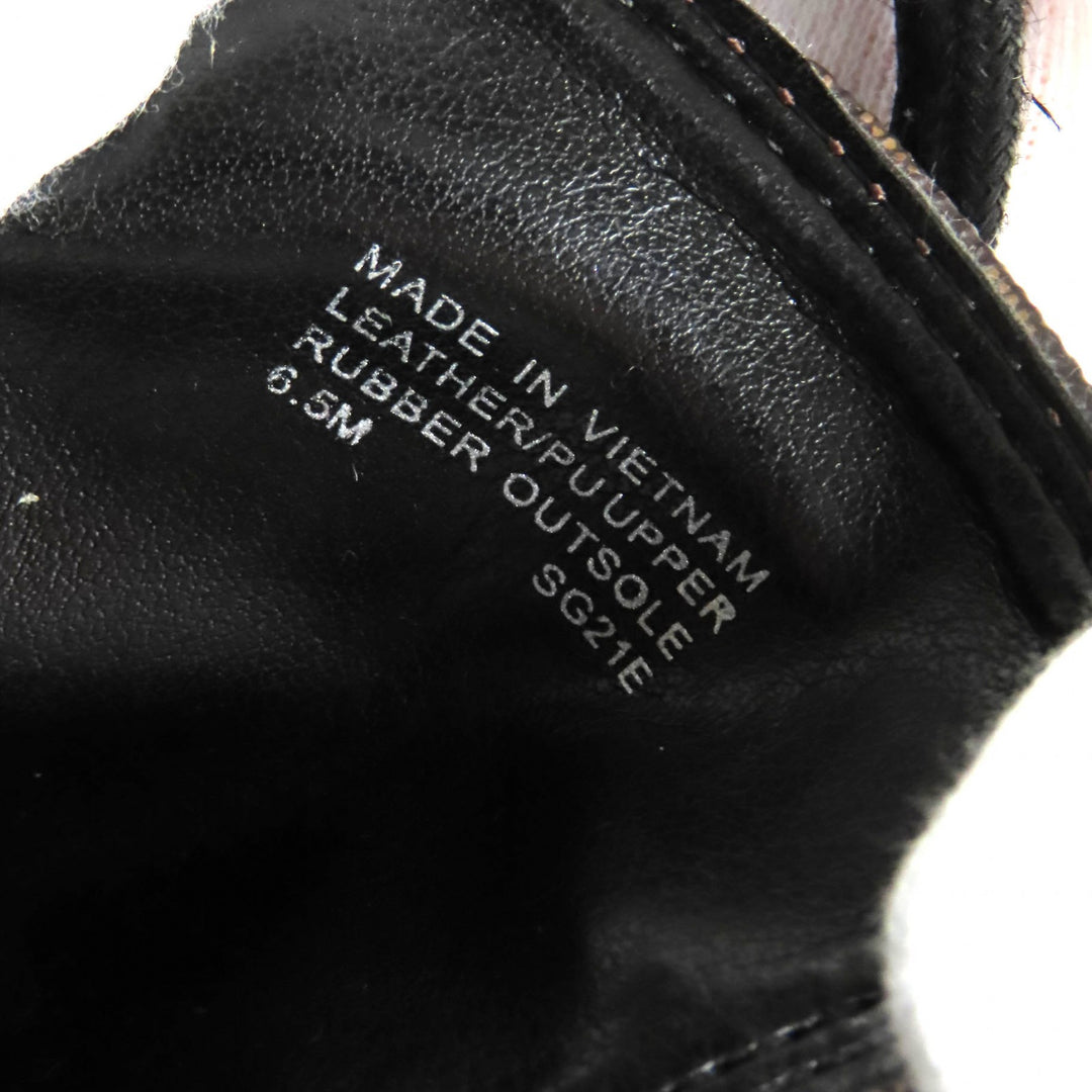 Pristine Michael Kors short boots combat boots Brown black Synthetic Women 6.5