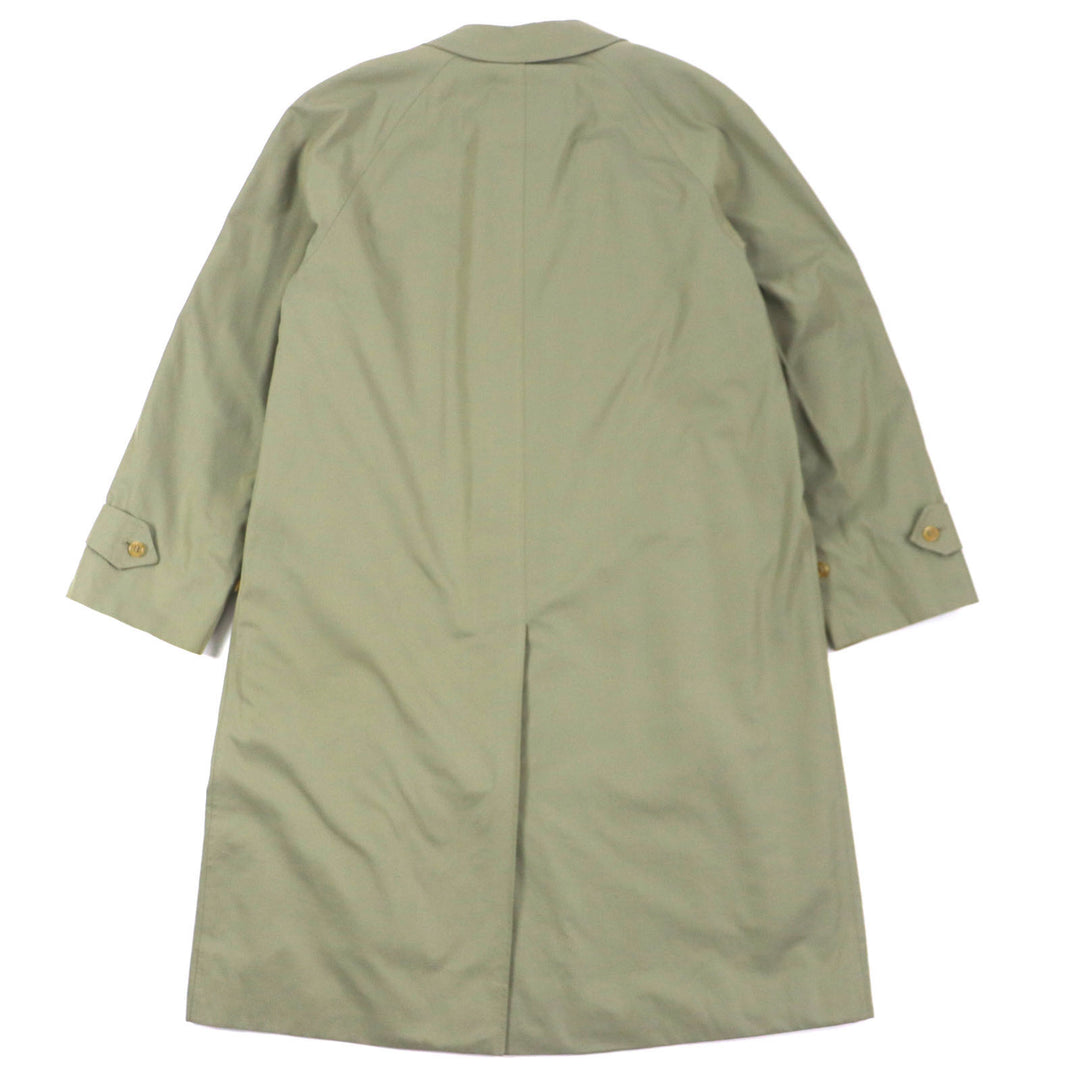 Burberrys coat Nova check pattern on the back, with liner mens L