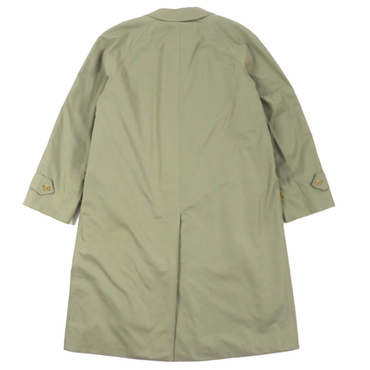Very Good Burberrys coat Nova check pattern on the back, with liner, mens L