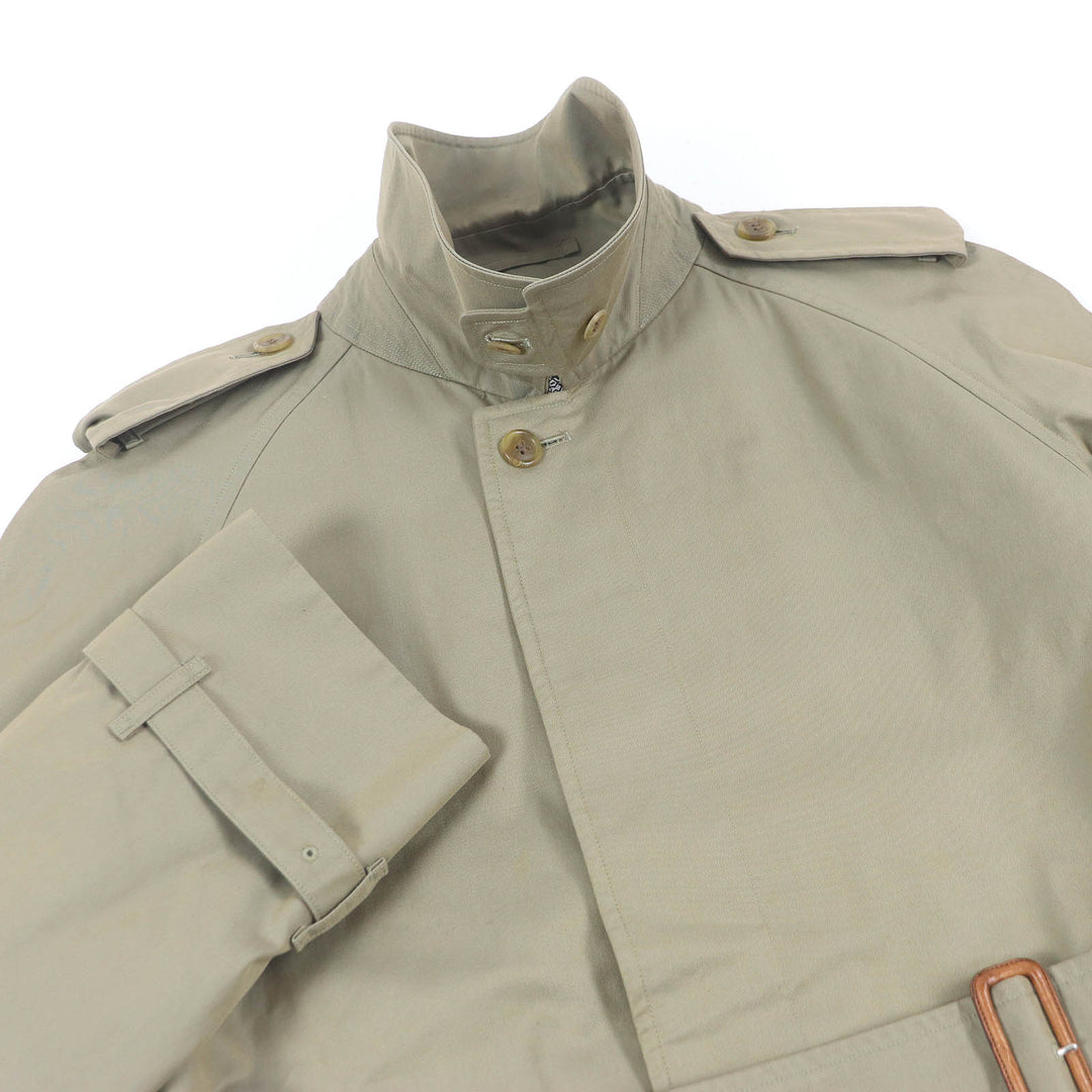 Great Burberrys trench coat Spring coat with Nova check pattern on the inside mens