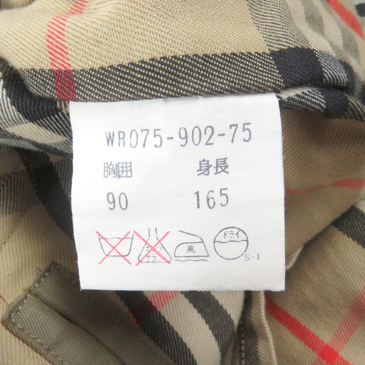 Great Burberrys trench coat Spring coat with Nova check pattern on the inside