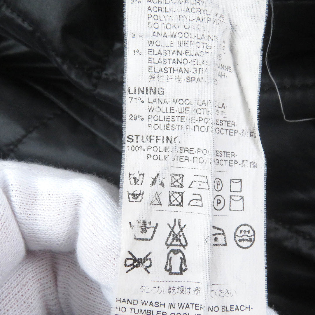 Great DOLCE&GABBANA Jacket Plain check black tag padded reversible blouson 48