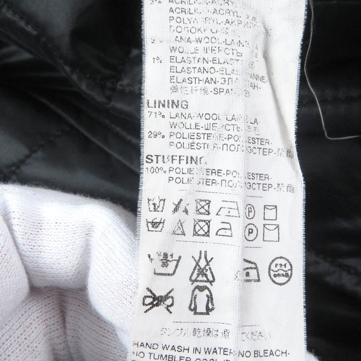 Great DOLCE&GABBANA Jacket Plain check black tag padded reversible blouson 48