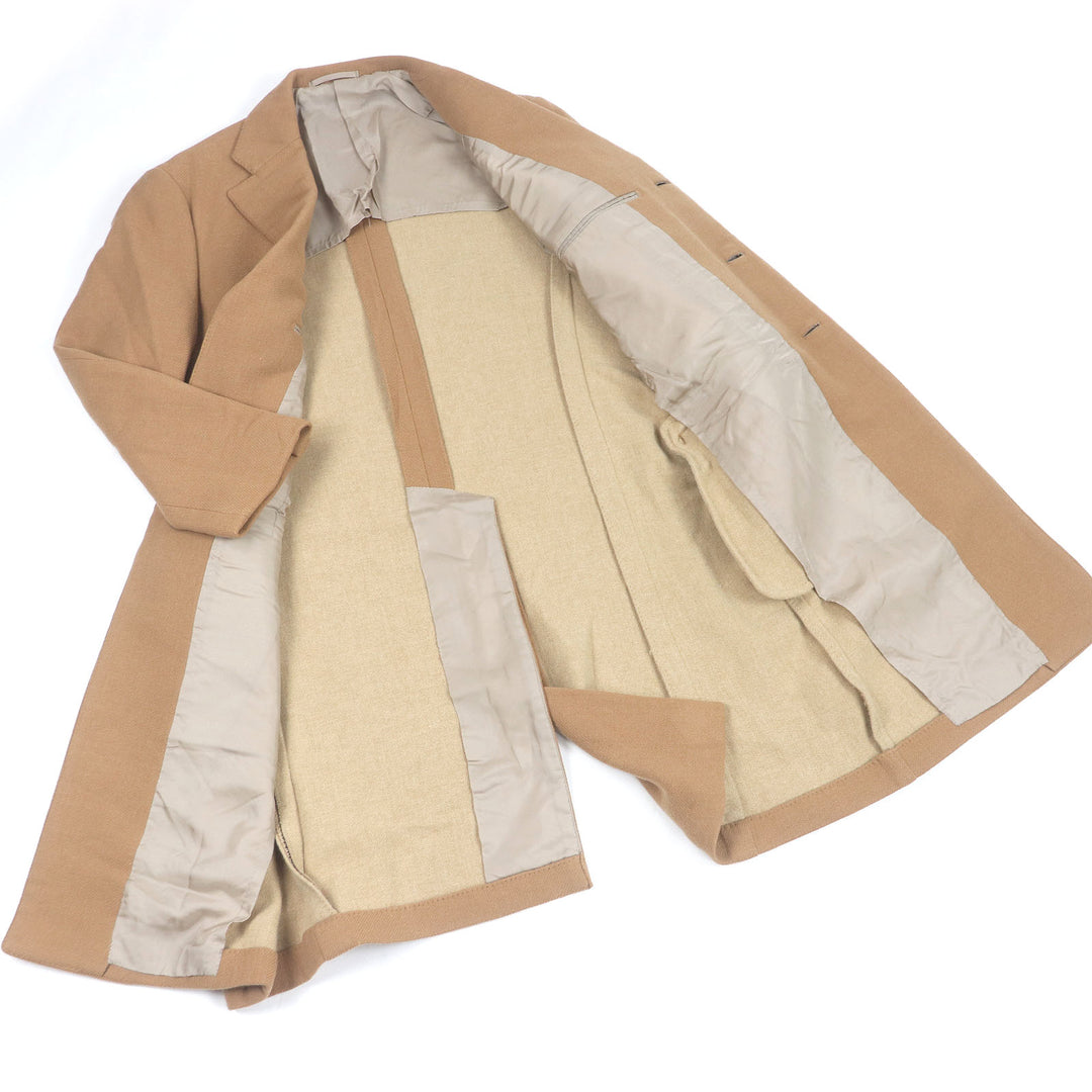 Discounted Sartoria Ring Chester coat Long coat Camel cashmere mens 48