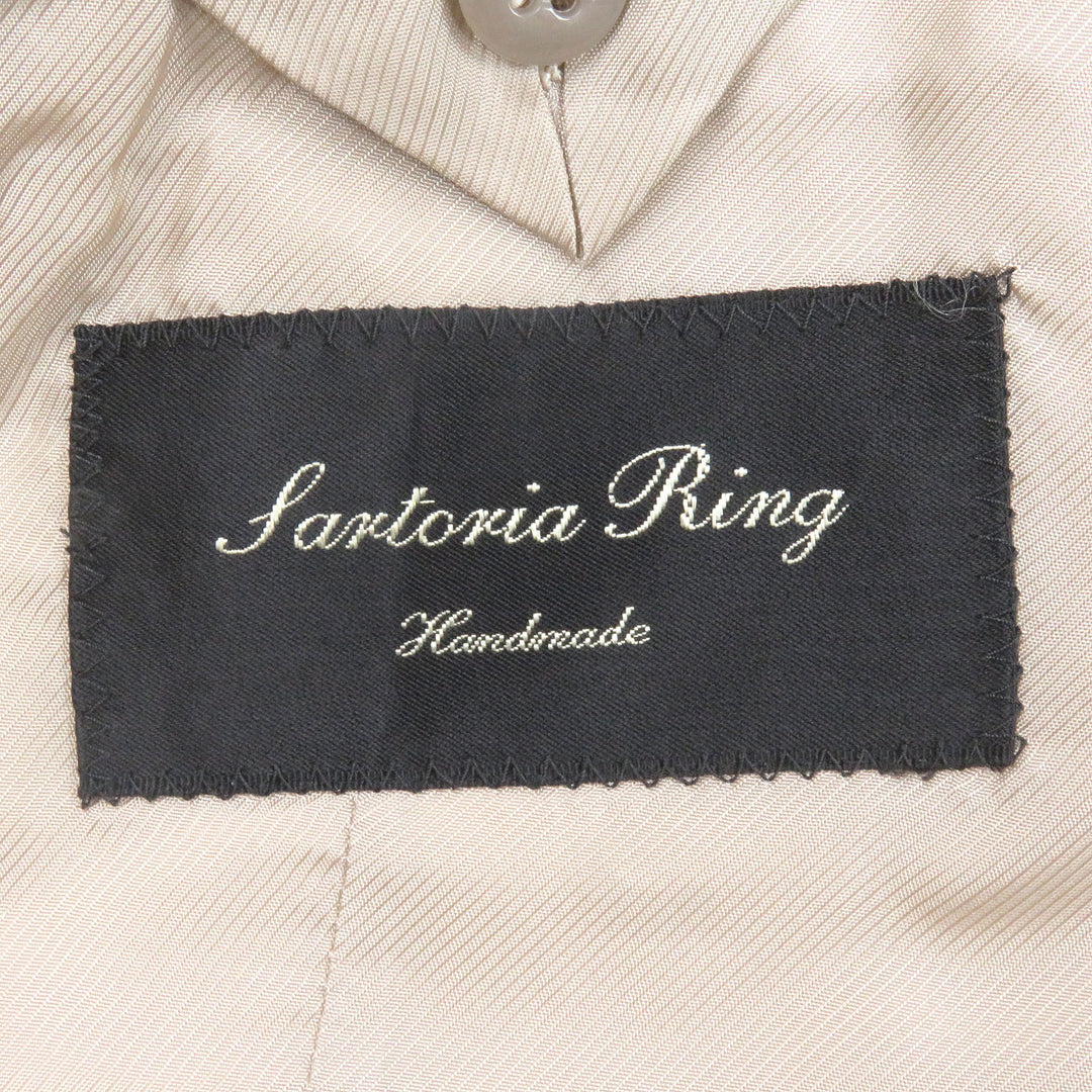 Discounted Sartoria Ring Chester coat Long coat Camel cashmere mens 48