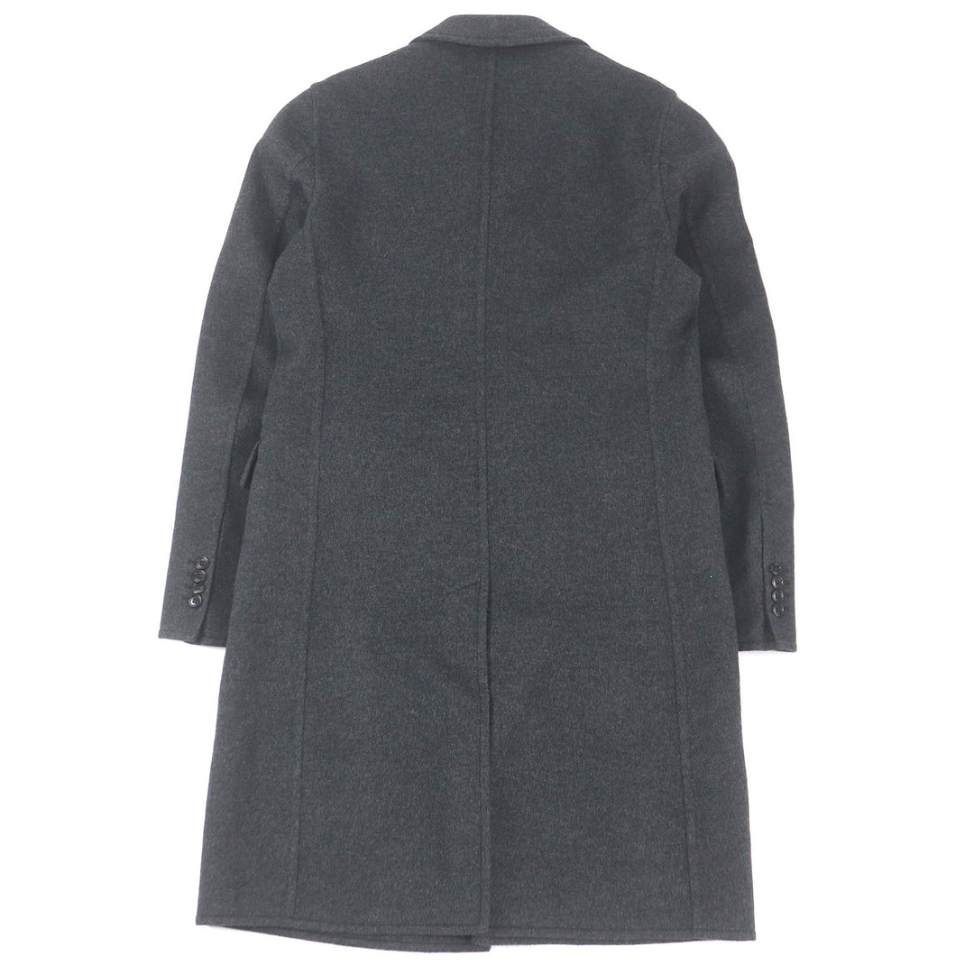 Pristine HERMES coat MANTEAU LIVERPOOL DOUBLE cashmere mens 48