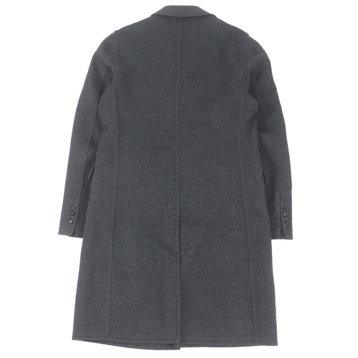 Pristine HERMES coat MANTEAU LIVERPOOL DOUBLE cashmere mens 48