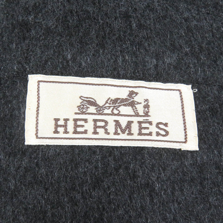 Pristine HERMES coat MANTEAU LIVERPOOL DOUBLE cashmere mens 48
