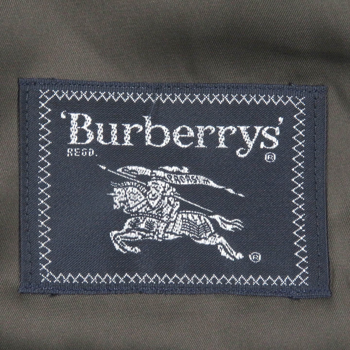 Great Burberrys tailored jacket Herringbone Check Pattern Covered Button mens