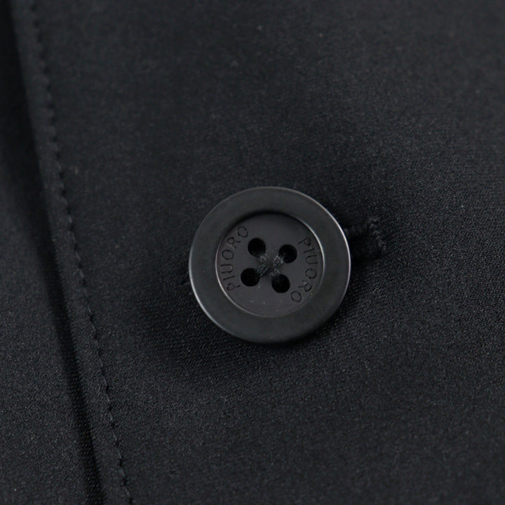 Pristine PIUORO tailored jacket Logo button, genuine cuffs, stretch material mens PR01J01