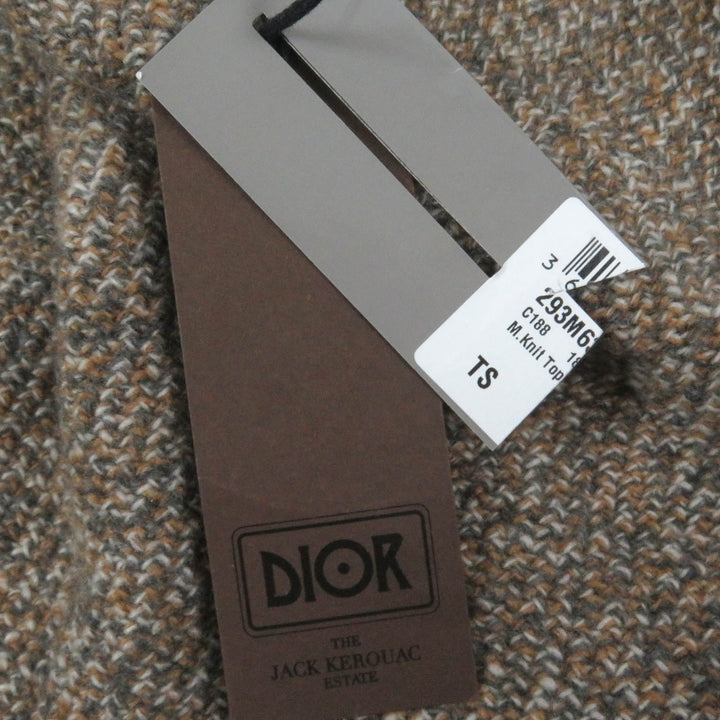 Pristine DIOR×Cactus Jack sweater Travis Scott Patch Mock Neck mens S 293M630AT363