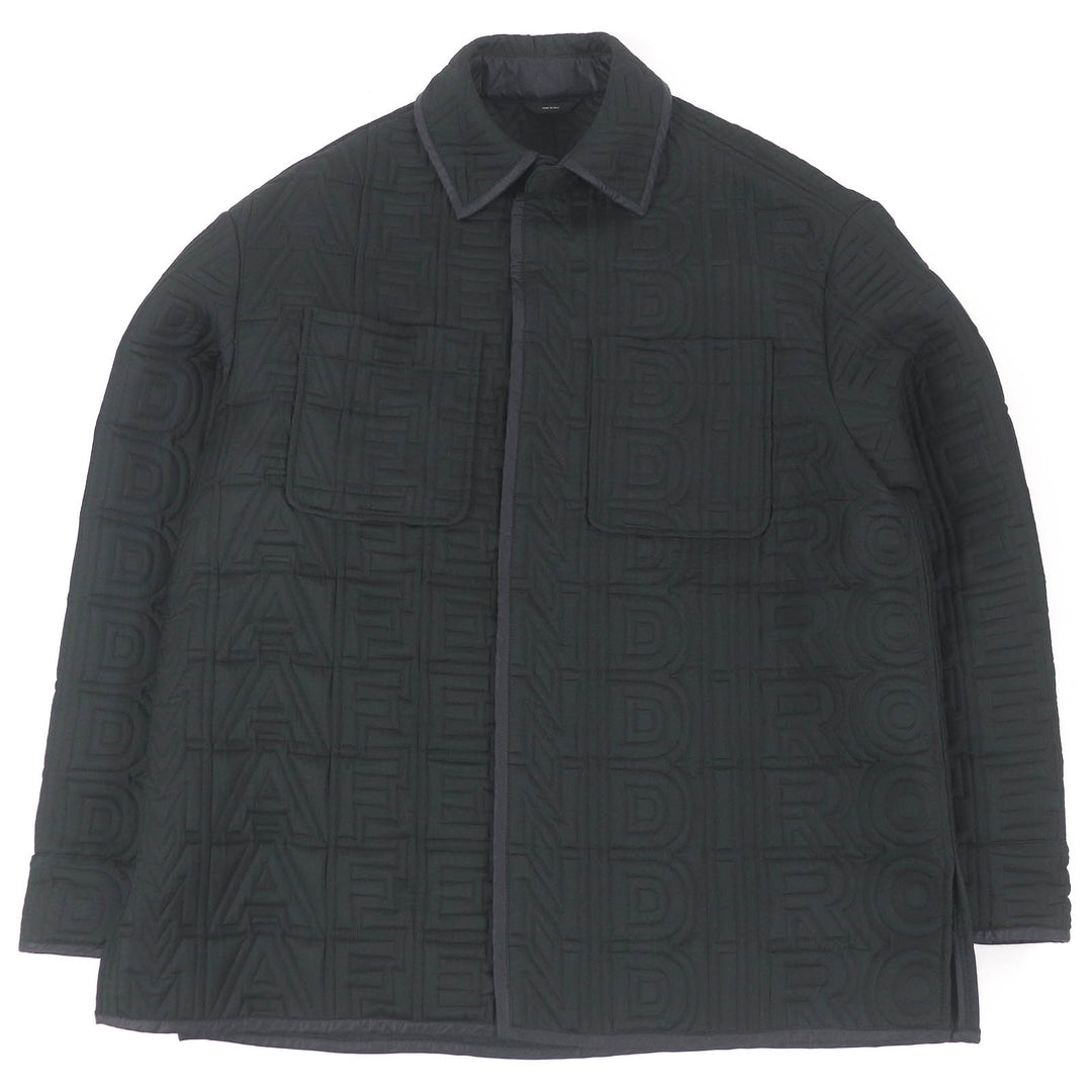 Pristine FENDI×MARC JACOBS Blouson All-over logo quilted jacket polyester mens 48 FW0288